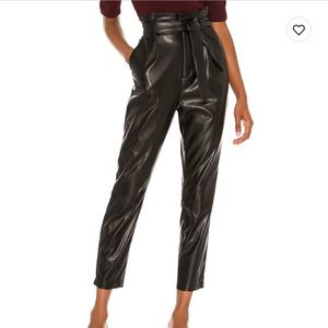 Revolve Skin in the Game Faux Leather pants